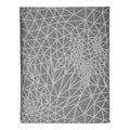 Mantel Kinvara BABEL GRIS 48 Blanco Gris Jacquard