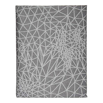 Mantel Kinvara BABEL GRIS 48 Blanco Gris Jacquard