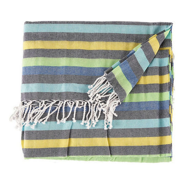 Foulard Multiusos Gift Decor Verde 40 x 9 x 8 cm Rayas