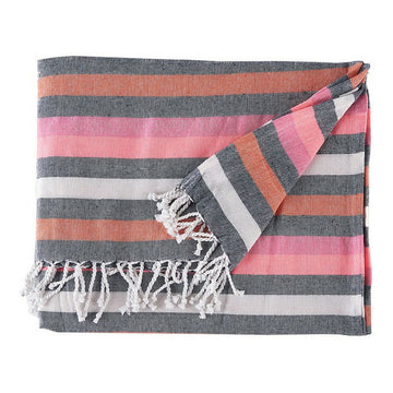 Foulard Multiusos Gift Decor Rosa 40 x 9 x 8 cm Rayas
