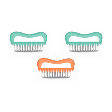 Set de cepillos Plástico 8 cm (3 Piezas) (3 Unidades)