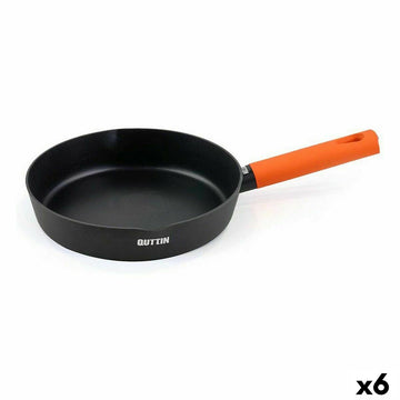 Sartén Quttin Gastro Negro Naranja 43 x 25 x 5 cm (6 Unidades)