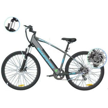 Bicicleta Eléctrica Smartgyro SENDA 2 10000 mAh Negro 350 W 27,5"
