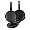 Set de Sartenes Monix TP-8435092423253_240019_Vendor Verde Aluminio Baquelita 26 cm 3 Piezas