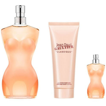 Set de Perfume Mujer Jean Paul Gaultier CLASSIQUE EDT 3 Piezas