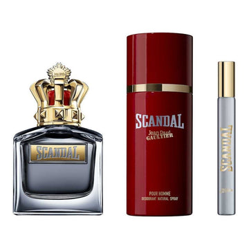 Set de Perfume Hombre Jean Paul Gaultier SCANDAL POUR HOMME EDT