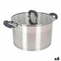 Cacerola Inde 1,7 L Acero (6 Unidades)