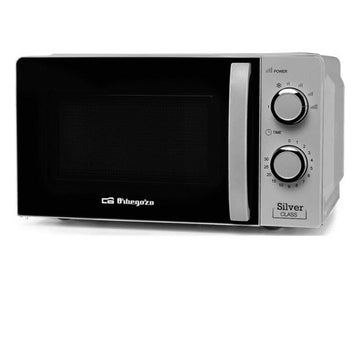 Microondas Orbegozo MI 2118 Acero 700 W 20 L