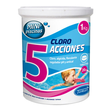 Cloro Tamar Multifunción 1 kg Tabletas
