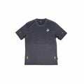 Camiseta Deportiva de Manga Corta Lok Sports Play Negro Pádel