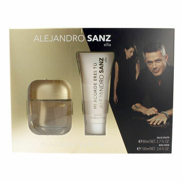 Set de Perfume Mujer Alejandro Sanz Mi acorde eres tú 2 Piezas