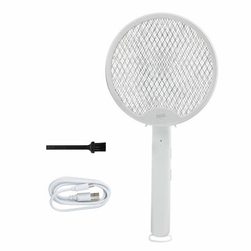 Raqueta Matainsectos Recargable con LED JATA MOST3555 Metal Plástico