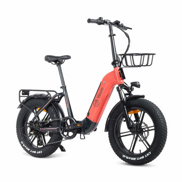 Bicicleta Eléctrica Youin BK1716 LUXOR II Coral 250 W