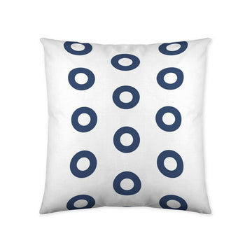 Funda de cojín Popcorn Beca Blue (60 x 60 cm)