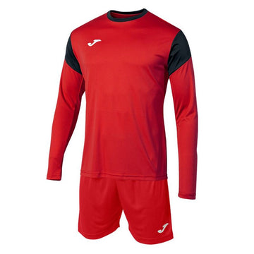 Conjunto Deportivo para Adultos Joma Sport Phoenix Gk Negro Rojo Portero