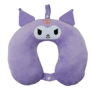 Almohada de Viaje Hello Kitty Morado 9 x 33 x 31 cm