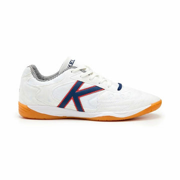 Zapatillas de Fútbol Sala para Adultos Kelme Indoor Copa Elastic Blanco