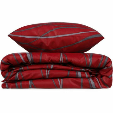 Juego de funda nórdica Rojo Cama de 200 3 Piezas