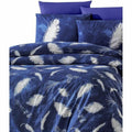 Juego de funda nórdica Azul Cama de 200 3 Piezas