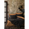 Juego de funda nórdica Negro 220 x 240 cm