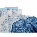 Juego de funda nórdica Azul Cama de 200 3 Piezas