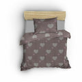 Juego de funda nórdica Rosa Cama de 200 3 Piezas