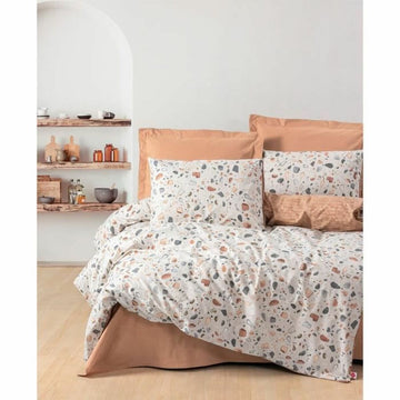 Juego de funda nórdica Multicolor 220 x 240 cm