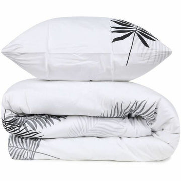 Juego de funda nórdica Gris Cama de 200 3 Piezas