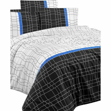 Juego de funda nórdica Blanco Cama de 200 3 Piezas