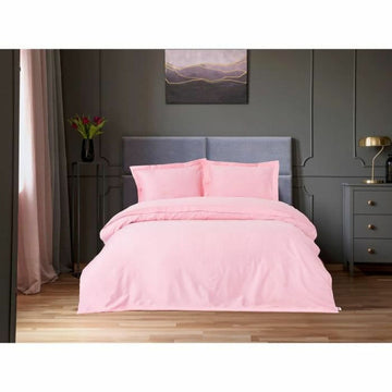 Juego de funda nórdica Rosa 220 x 240 cm