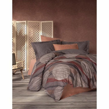 Juego de funda nórdica Multicolor 220 x 240 cm