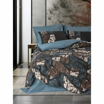 Juego de funda nórdica Multicolor 220 x 240 cm