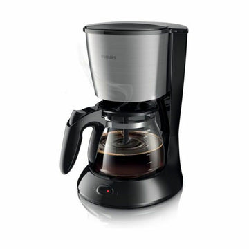 Cafetera Eléctrica Philips Cafetera HD7462/20 (15 Tazas) Negro Acero 1000 W 1,2 L