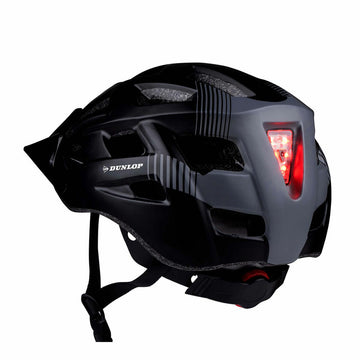 Casco de Ciclismo para Adultos Dunlop Negro Gris L 58-61 cm
