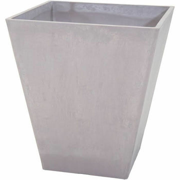 Maceta Mega Collections Ecostone Square Marrón Taupé 48 x 57 cm