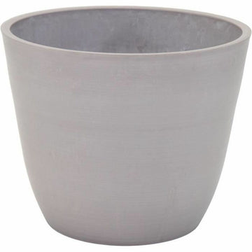 Maceta Mega Collections Ecostone Egg Marrón Taupé 41 x 33 cm