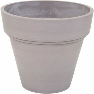 Maceta Mega Collections Ecostone Planter Marrón Taupé 55 x 51 cm