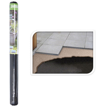 Malla antimaleza Lifetime Negro 8 x 1,5 m