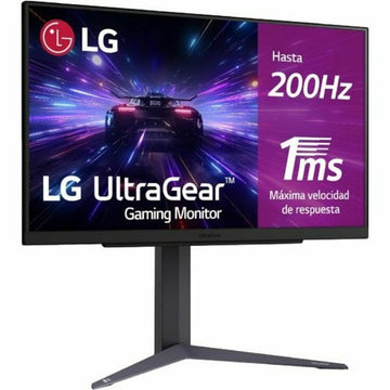 LG UltraGear™ de 27 pulgadas Monitor Gaming QHD de 200Hz | 1ms de tiempo de respuesta, Compatible con G-SYNC®, FreeSync™