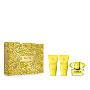Set de Perfume Mujer Versace Yellow Diamond 3 Piezas