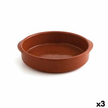 Cazuela Raimundo Barro Profesional Marrón Cerámica Ø 28 cm (3 Unidades)