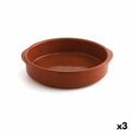 Cazuela Raimundo Barro Profesional Marrón Cerámica Ø 32 cm (3 Unidades)