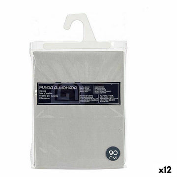 Funda de almohada Gift Decor Gris 45 x 0,3 x 90 cm (12 Unidades)