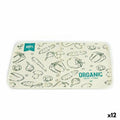 Mantel Individual Kinvara Blanco Verde 33 x 0,3 x 48 cm (12 Unidades)