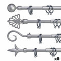 Barra para Cortinas Gift Decor Extensible (8 Unidades)