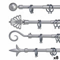 Barra para Cortinas Gift Decor Extensible (8 Unidades)