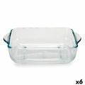 Bandeja para Horno Pasabahce Borcam 1,9 L 22 x 6 x 25,5 cm Con asas (6 Unidades)