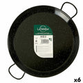 Paellera La Dehesa Negro Acero Esmaltado Ø 34 cm 45 x 5,5 x 34 cm (6 Unidades)