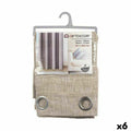Cortina Gift Decor Beige 140 x 0,1 x 260 cm 34 x 3,5 x 26 cm (6 Unidades)