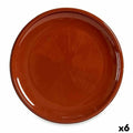 Cazuela La Dehesa Barro cocido 30 x 3 x 30 cm Carne (6 Unidades)